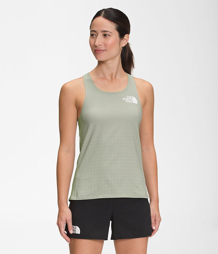 Tank Top The North Face Mujer Flight Weightless Verde - Peru 92185HJCY